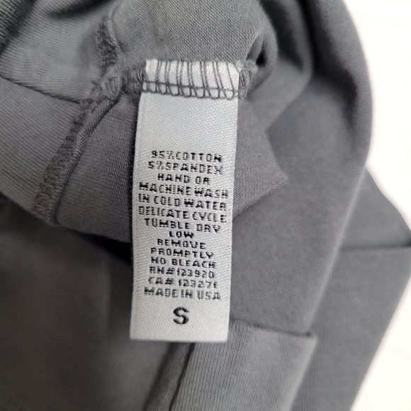 Revolve LAmade Dark Grey Simple Pull On High Waist Mini Skirt - Picture 5 of 6